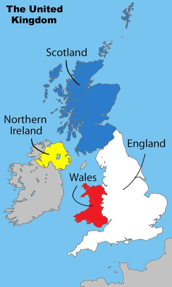 UK 지도 [위키미디어]