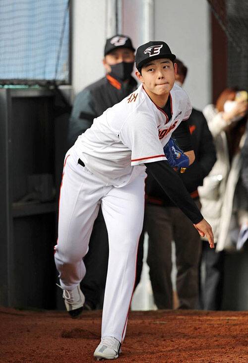 한화 이글스 고졸 신인 투수 문동주 (사진=한화 이글스 제공, 연합뉴스)