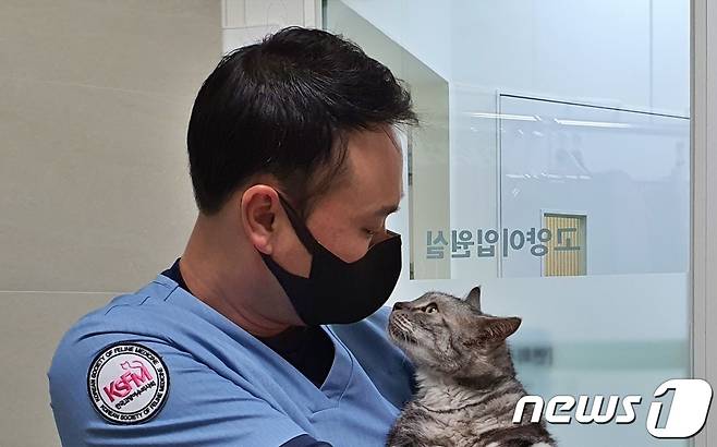 김지헌 한국고양이수의사회 회장 © 뉴스1 최서윤 기자