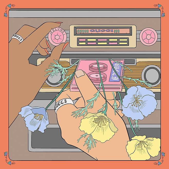 사진 : 구찌(Gucci) '구찌 블루밍 러브(Gucci Blooming Love)' 컬렉션 (사진제공 : 구찌)