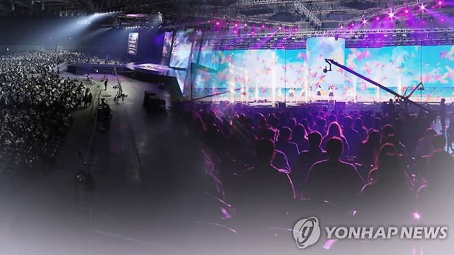 콘서트 공연 CG [연합뉴스TV 제공]