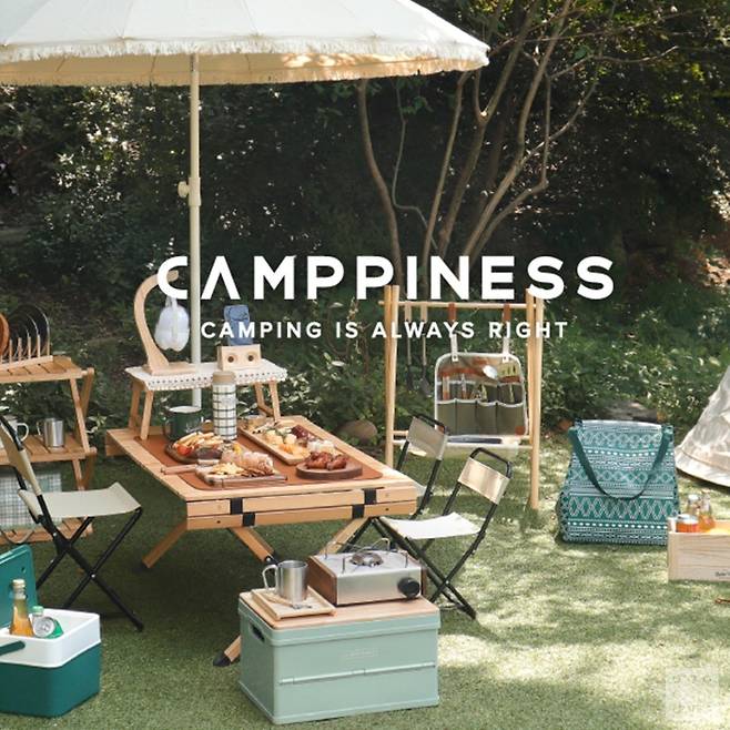 아성다이소 '감성캠핑 기획전'.(아성다이소 제공) © 뉴스1