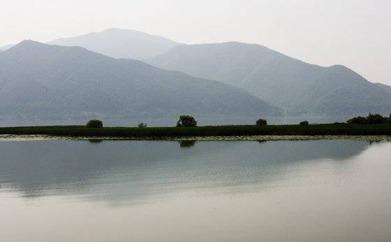 경기도 광주시 남종면 분원리 팔당호 풍경. 중앙포토