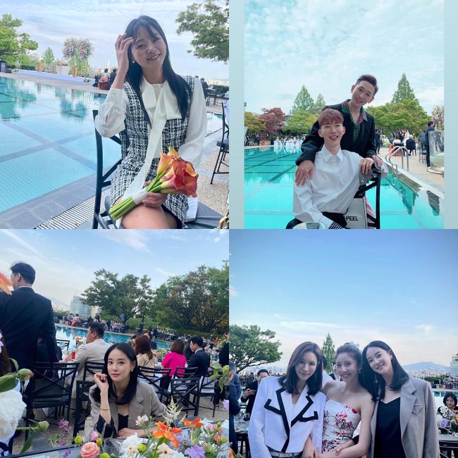 Singer Son Dam-bi and former speed skating national team Lee Kyou-hyuk put on a luxurious wedding march at an outdoor marriage ceremony with a swimming pool.Son Dam-bi and Lee Kyou-hyuk held an outdoor marriage ceremony at the Grand Hyatt Hotel in Hannam-dong, Yongsan-gu, Seoul at 4:30 pm on the 13th.The marriage-style society was played by KBS N Sports Lee Dong-geun announcer who is acquainted with Lee Kyou-hyuk, and the celebrations were PSY, 2AM JoKwon and Imsung.In addition, a number of guests attended the ceremony, including Seo Jang-hoon, Kim Ho-young, Kim Heung-guk, Soy Hyun, In-Gyo Jin, Baek Ji-young and Ahn Young-mi.In particular, Son Dam-bis bouquet was received by Son Dam-bi and his close model and actor Kang Seung-hyun.Kang Seung-hyun said, The bouquet is not necessarily a friend to marriage, but it also means that the person I value wishes to be happy.I love you for spreading the happiness virus, sister! Bless you! Many acquaintances also blessed the two by posting marriage photos and videos on SNS.Photos and images of the blue pool in the video attracted Eye-catching with marriage dining and happy smiles of Son Dam-bi and Lee Kyou-hyuk.Son Dam-bi boasted a dazzling beauty in a sheer off-shoulder style wedding dress, and Lee Kyou-hyuk made a delightful atmosphere by introducing a dance during PSYs celebration.Stylist Kim Woo-ri said to his instagram, Are we really going to Dambi? It is the most beautiful and beautiful day in the world today.Very just renting the whole Hayat Hotel and taking the pool water and tearing the Friday night of the 13th beautifully. Hey ~ wow ~ Walckle acknowledge!I am so loving my brother Dambi and always a strong Kyuhyuk ~ once again congratulations on marriage! Kim Ho-young said, Congratulations to Dambi, Kyu-hyuk, congratulations! Happy Dress is so beautiful!I released a two-shot with Son Dam-bi with the article, Lee Joo-yeon also congratulated me on I congratulate you so much for your beautiful bride. Meanwhile, Son Dam-bi and Lee Kyou-hyuk have been known to have been dating for more than a year at the time, when they made a relationship with SBS entertainment Kiss and Cry in 2011.In December last year, 10 years later, the two men announced their devotion to the company through their agency, saying, I have known as Friend for about three months.Recently, the two of them have also gathered topics by revealing their daily life living together before marriage through SBS entertainment Sangmangmong 2 - You Are My Destiny.SNS