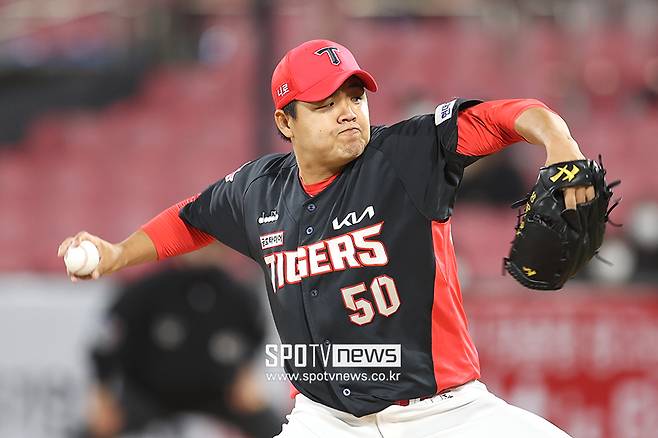 ▲ 지난해에 비해 피출루율이 많이 높아진 KIA 장현식 ⓒ곽혜미 기자