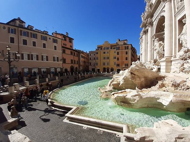 로마 트레비 분수  (로마=연합뉴스) 전성훈 특파원