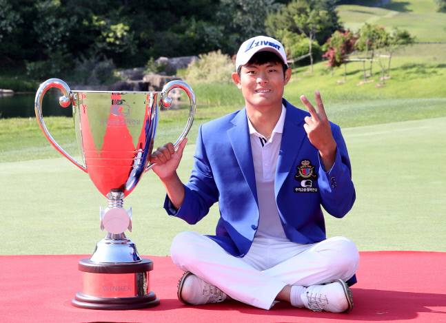 장희민 우승. 사진 | KPGA