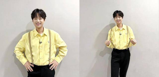 이찬원이 노란색 셔츠를 소화한 채 귀여운 비주얼을 자랑했다. 이찬원 공식 SNS