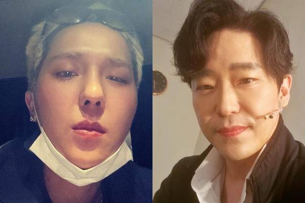 송민호(왼쪽)와 엄기준(오른쪽)이 흑역사 에피소드를 공개했다. 송민호, 엄기준 SNS