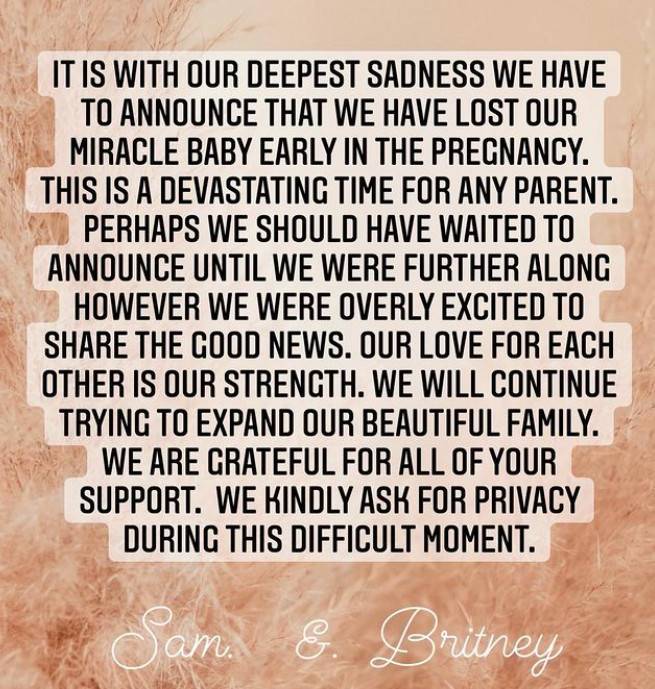 브리트니 스피어스 공식 인스타그램