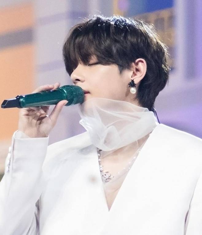 "뷔가 곧 스타일" 방탄소년단 뷔, '젠더 프리' 패셔니스타..진주도 '완벽 소화'