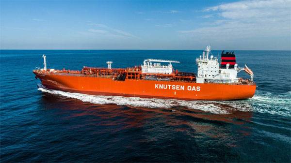 현대미포조선이 건조한 3만㎥급 LNG운반선의 모습. [사진 제공 = 한국조선해양]