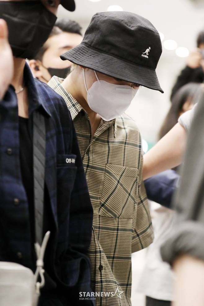 엔하이픈 선우 '공연 잘 다녀왔어요'[★포토]