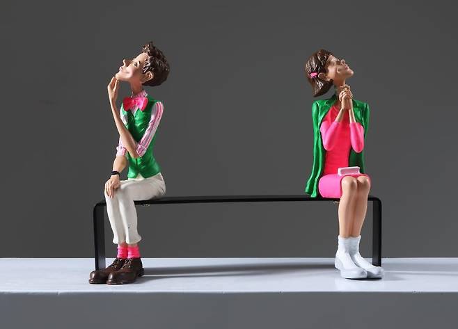 김경민 '첫만남' 150x100x120㎝ [조형아트서울 제공. 재판매 및 DB 금지]