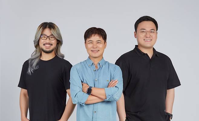 스윗의 공동창업자 셋. 왼쪽부터 이주환 대표, 임상석 CTO, 박진호 한국지사장