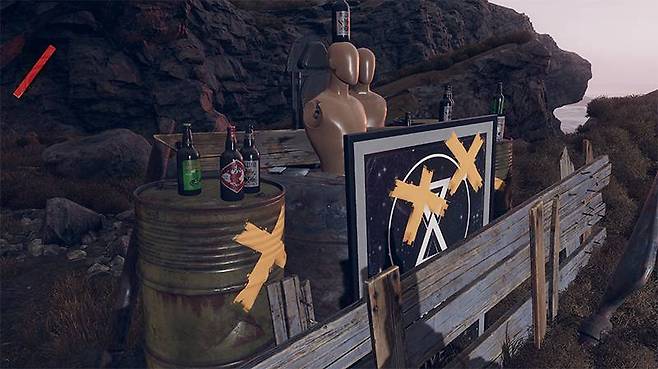 실제 게임 플레이 화면, 사진으로는 작아보이지만 실제로는 27형 모니터로 봤을 때 화면이므로 꽤 크다. 출처=IT동아