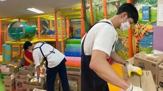 박보검. 사진｜명진들꽃사랑마을