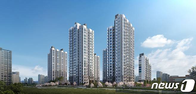 서산 테크노밸리 우미린 투시도.© 뉴스1