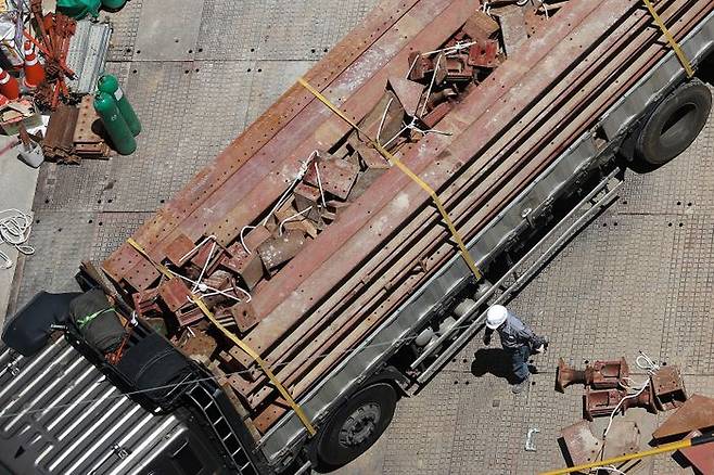 건설 원자재 가격상승에 수도권 건설현장이 공사 중단 위기를 맞고 있다. ⓒ뉴시스