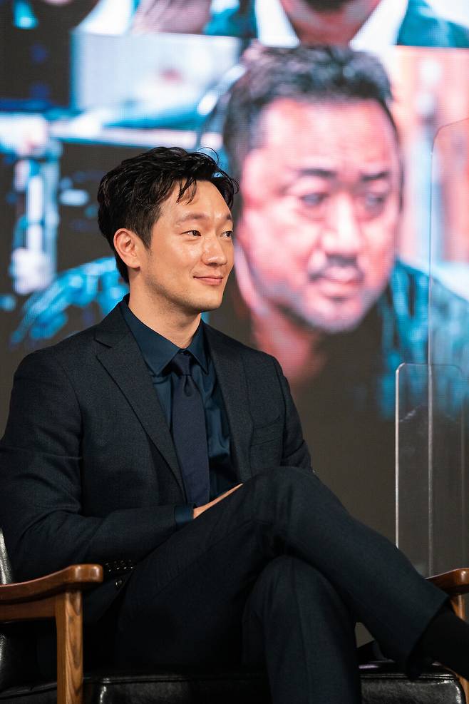 영화 <범죄도시2>에서 악역 강해상을 연기한 배우 손석구. 에이비오(ABO)엔터테인먼트 제공