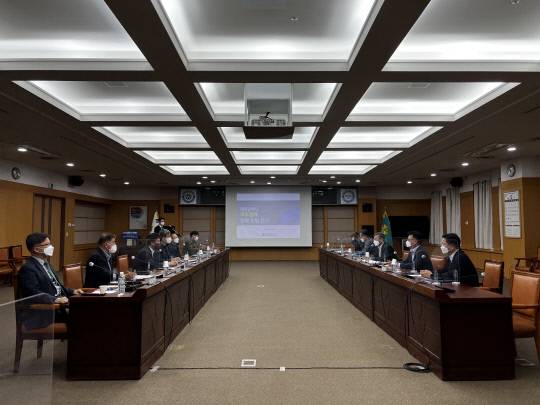 대전시가 19일 우주정책 전략 수립 연구 용역 최종보고회를 개최하고 있다. 사진=진나연 기자