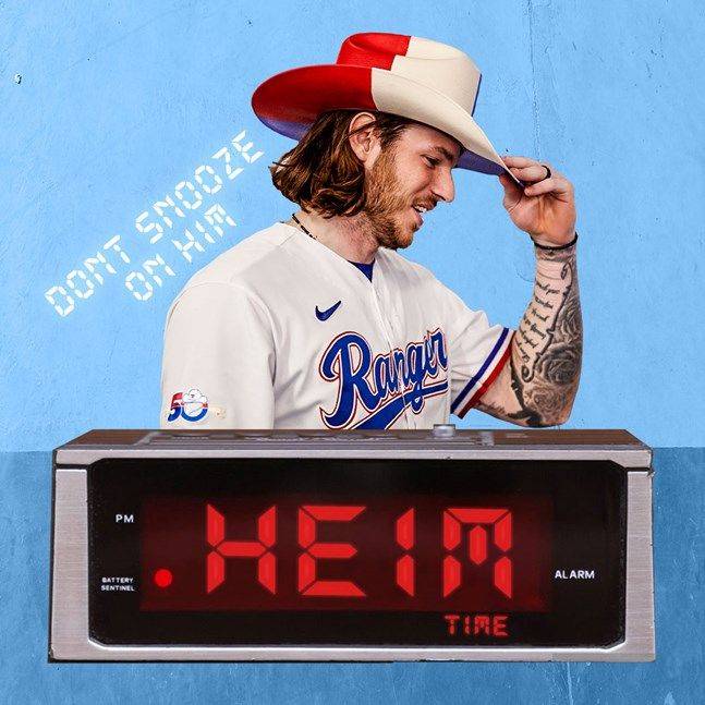 하임 활약 조명한 텍사스 레인저스 SNS 게시물. ⓒ 텍사스 레인저스