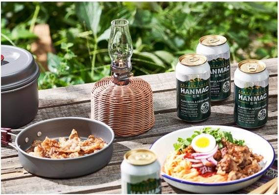 오비맥주 '한맥'과 '한맥콤 황제갈비살'
