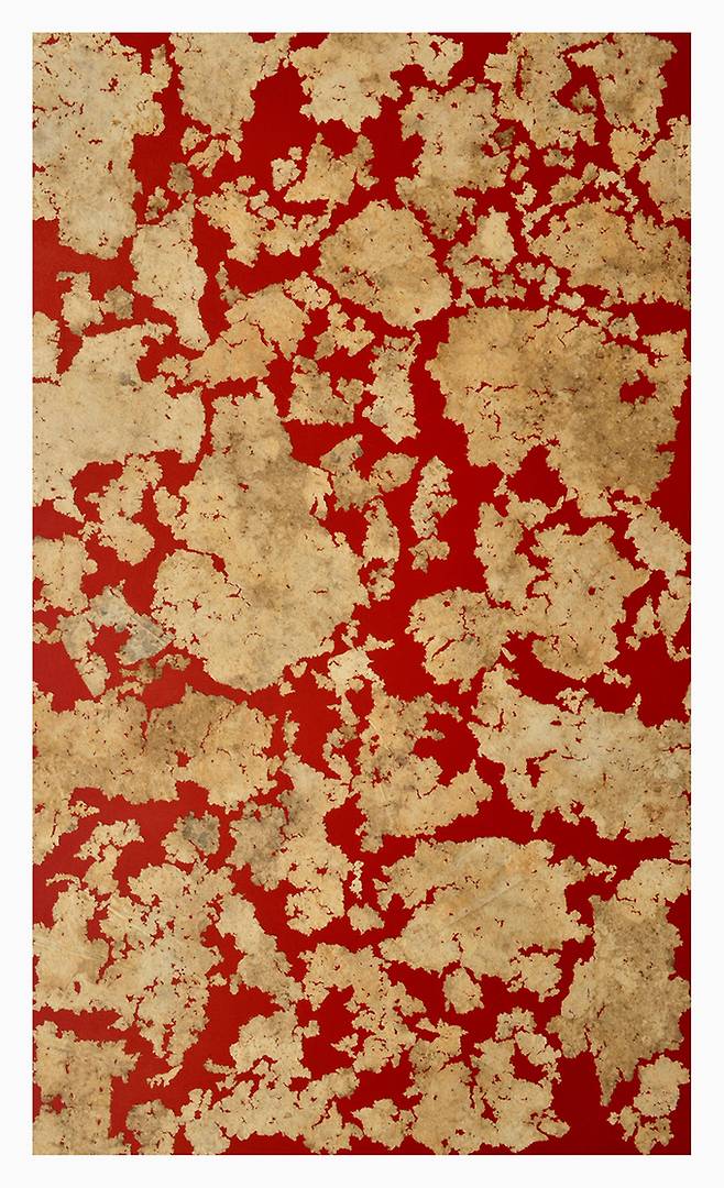 강원 홍천 땅속에서 만들어진 ‘자연하다’의 일부(2012). 모란미술관 제공