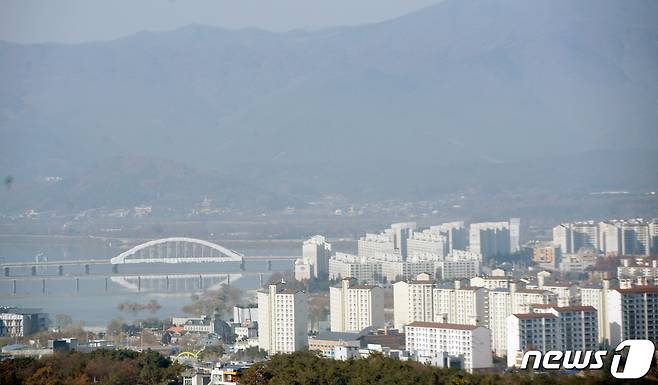 강원도 춘천시 일대.© 뉴스1 DB