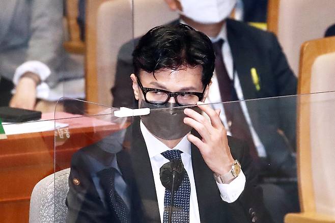 한동훈 법무부 장관. 김성룡 기자