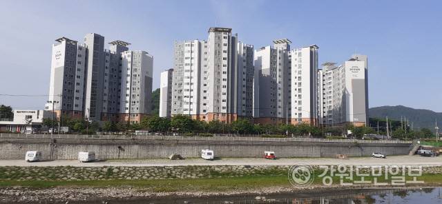 ▲ 화천읍 상리 데시앙 아파트