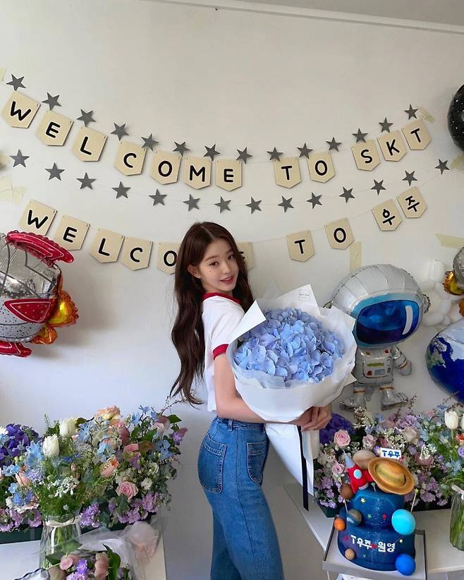 아이브 멤버 장원영 공식 SNS 제공