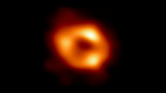 궁수자리 A 블랙홀 이미지 (자료=천문연)