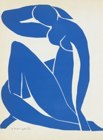 Nu Bleu XII, 1952 (Succession H. Matisse/Life and Joy)　