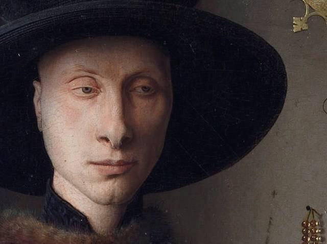 얀 반 에이크, 아르놀피니 부부의 초상, 59.7cm X 81.8cm, 1434