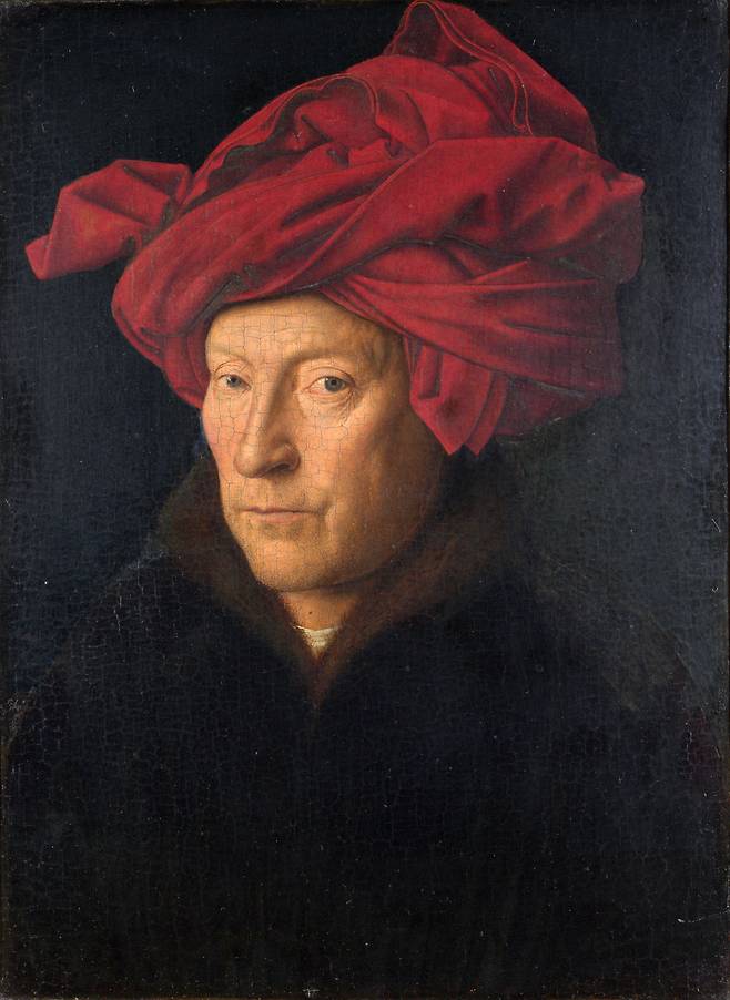 얀 반 에이크, 남자의 초상(자화상으로 추정), 1433