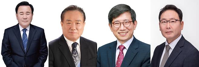 충남교육감 후보 왼쪽부터 김지철·이병학·조영종·김영춘 후보 [중앙선관위 홈페이지 다운로드. 재판매 및 DB 금지]