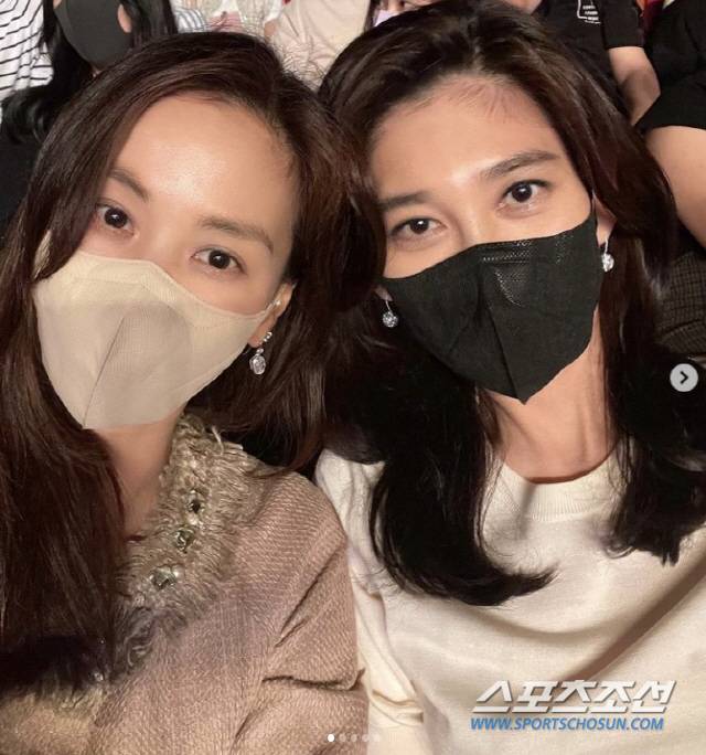 고소영(왼쪽)과 호텔신라 이부진 사장. 사진출처=고소영 인스타그램