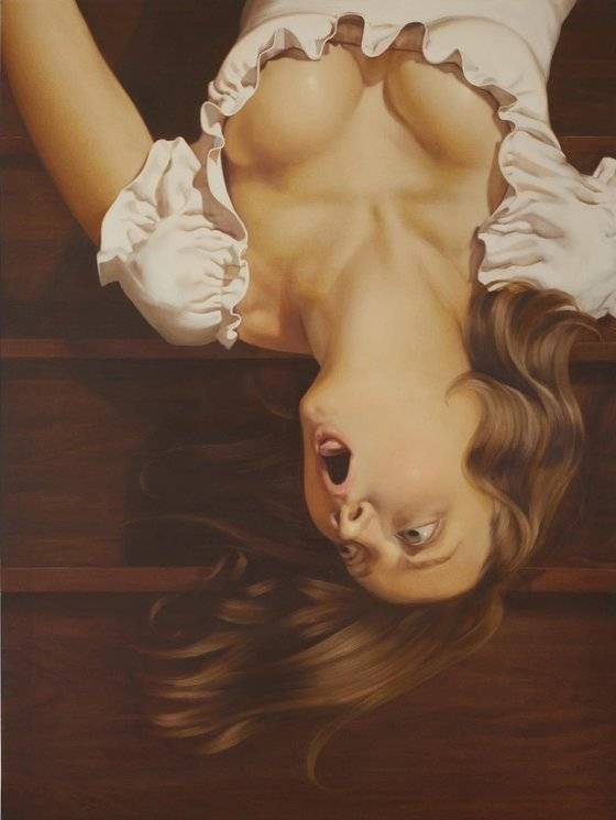 안나 웨얀트의 ‘추락하는 여자’. [사진 Sotheby’s, 연합뉴스]