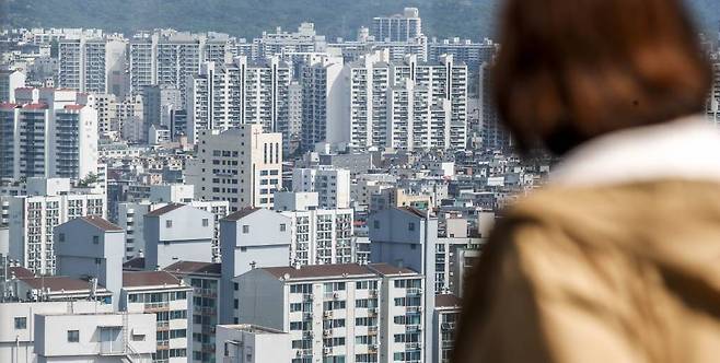 서울시내 아파트 단지. /사진제공=뉴시스