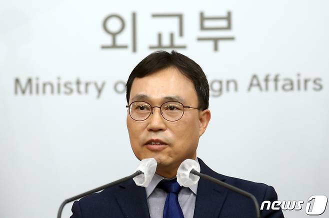 최영삼 외교부 대변인. 2022.5.24/뉴스1 © News1 김명섭 기자