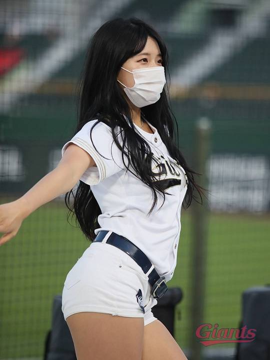 박예진 치어리더. ⓒ롯데 자이언츠