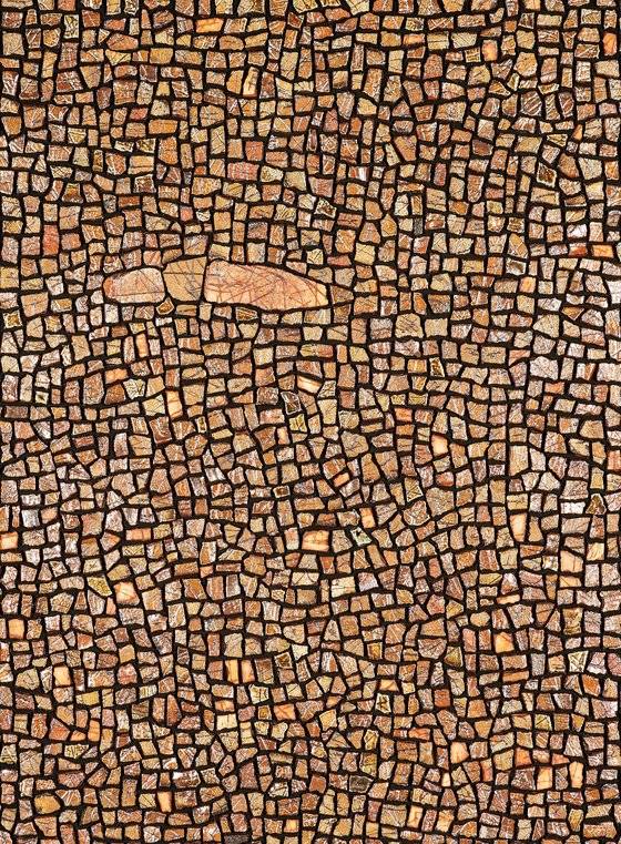 김두석, 시그널, 21/81x112cm, 무안적토 화장토, 무유소성, 1300 ℃[사진 경인미술관]