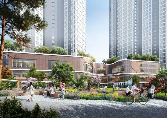 청량리역 한양수자인 아트포레스트 조감도. 한양