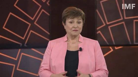 크리스탈리나 게오르기에바 국제통화기금(IMF) 총재.