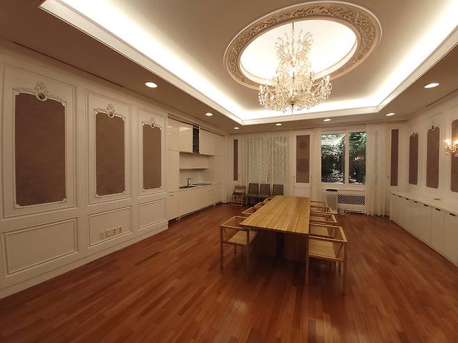 청와대 본관 내부. 문화재청 제공