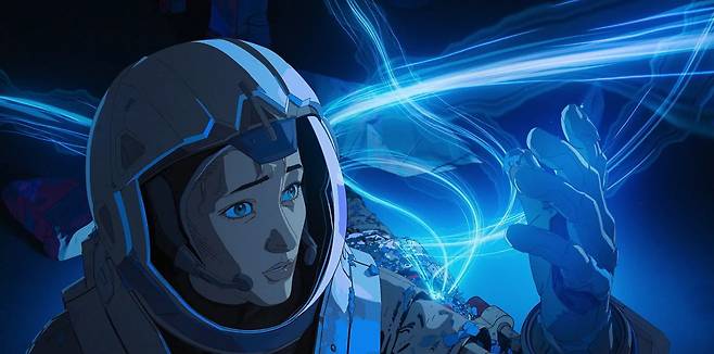 '러브 데스+ 로봇' 시즌 3의 '강렬한 기계의 진동을' 에피소드. /넷플릭스