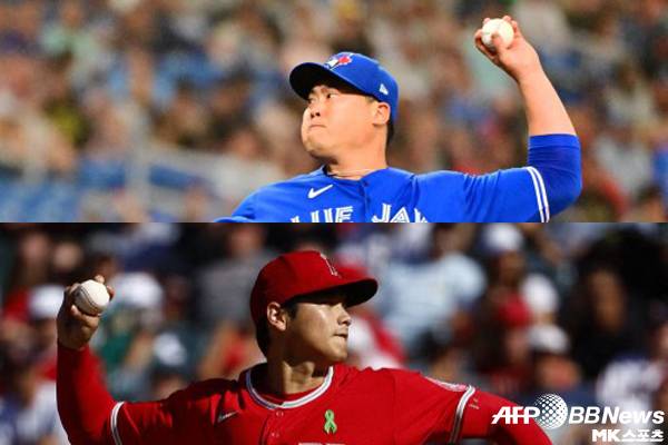 류현진과 오타니가 선발 대결을 벌일 예정이다. 사진=ⓒAFPBBNews = News1