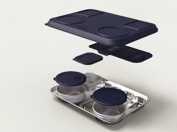 광양제철소는 음식 포장으로 발생하는 불필요한 쓰레기를 줄이기 위해 용기 있는 도시락 프로젝트를 운영하고 있다.