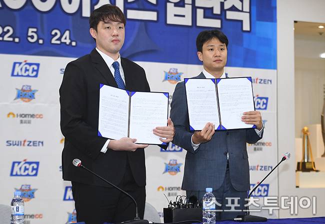 이승현과 허웅 / 사진=DB